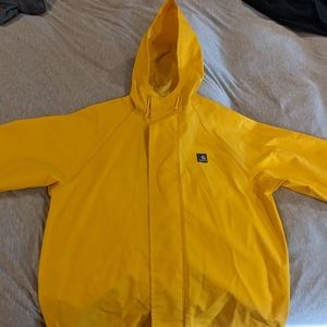 Carhartt Yellow Rain Jacket